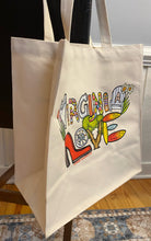 Load image into Gallery viewer, Virginia LOVE Sign Shopping Tote