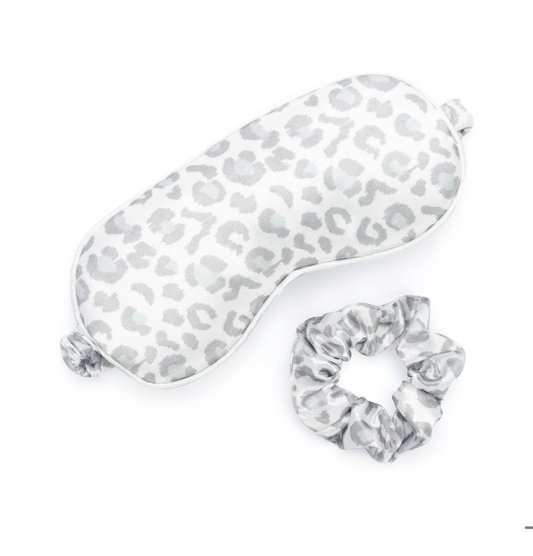 Lemon Lavender® Five More Minutes Silky Satin Eye Mask & Scrunchie Set