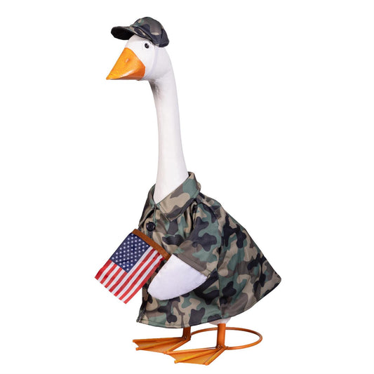 Porch Goose Outfit, Camo