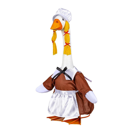 Porch Goose Outfit, Harvest Pilgrim Girl