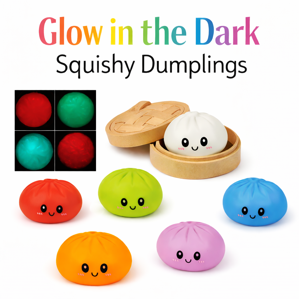Squishies - Glow in the Dark. Dumplings