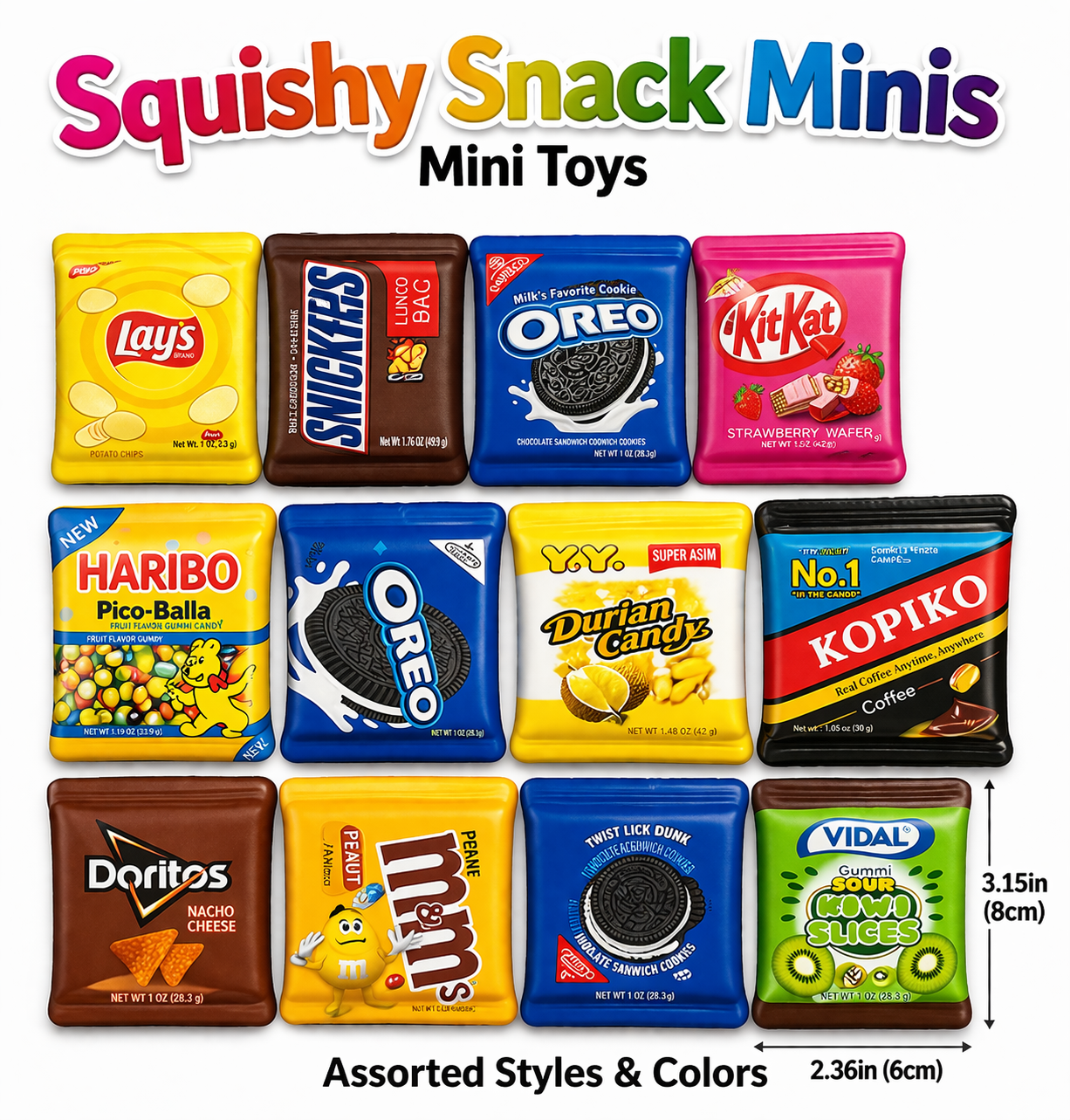 Squishy Snacks Minis