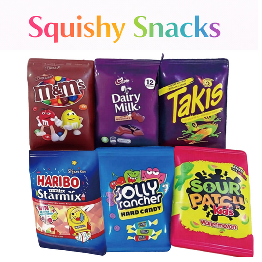 Squishy Snacks Set of 6