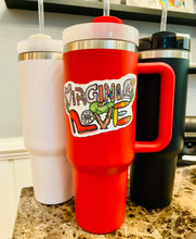 Load image into Gallery viewer, Virginia LOVE Sign 40oz Stainless Cup with Sticker
