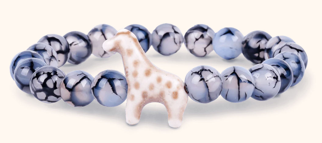 THE TREK BRACELET  - Each bracelet tracks a real giraffe
