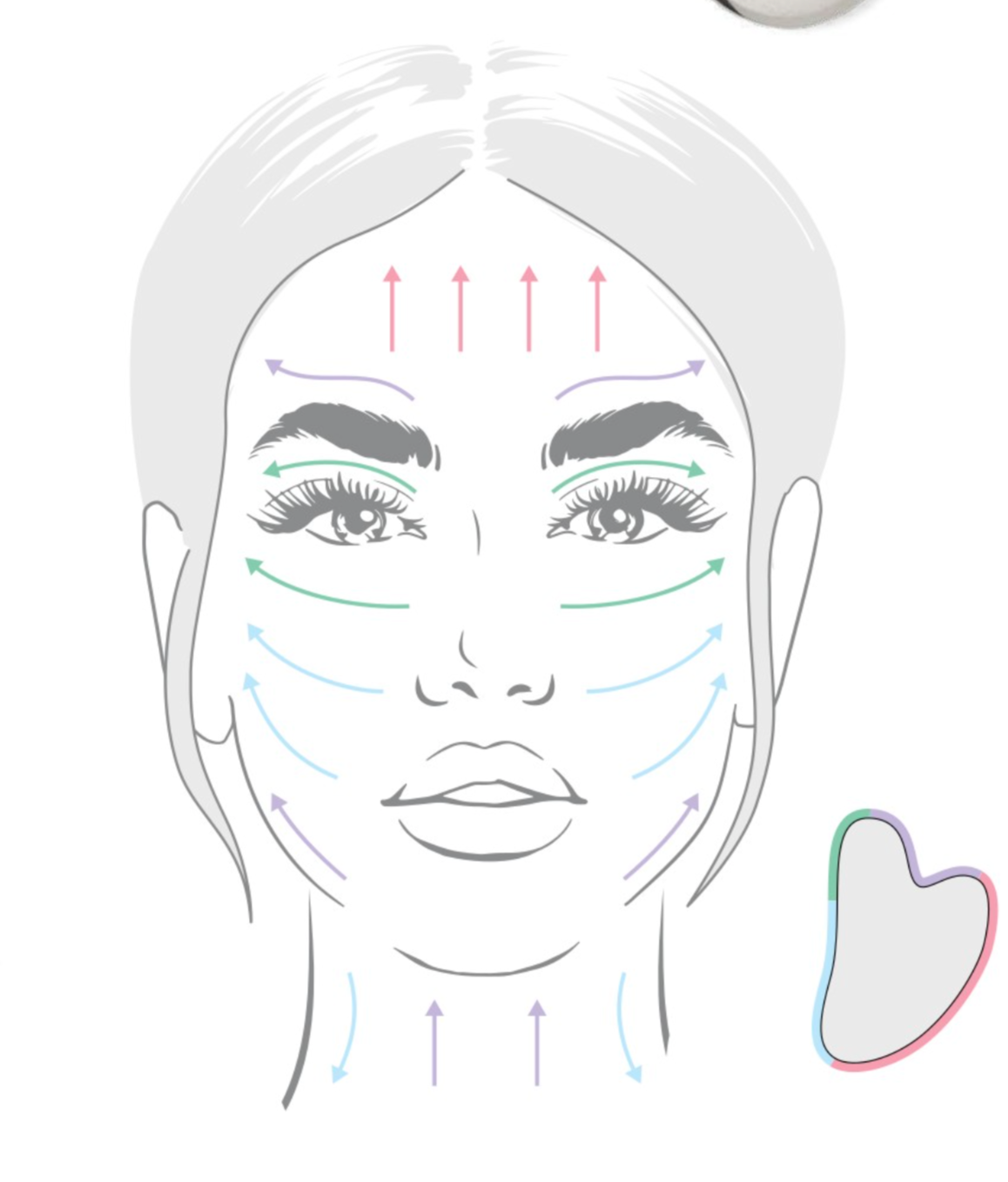 Lemon Lavender® Oh My Gua Sha Stainless Steel Gua Sha