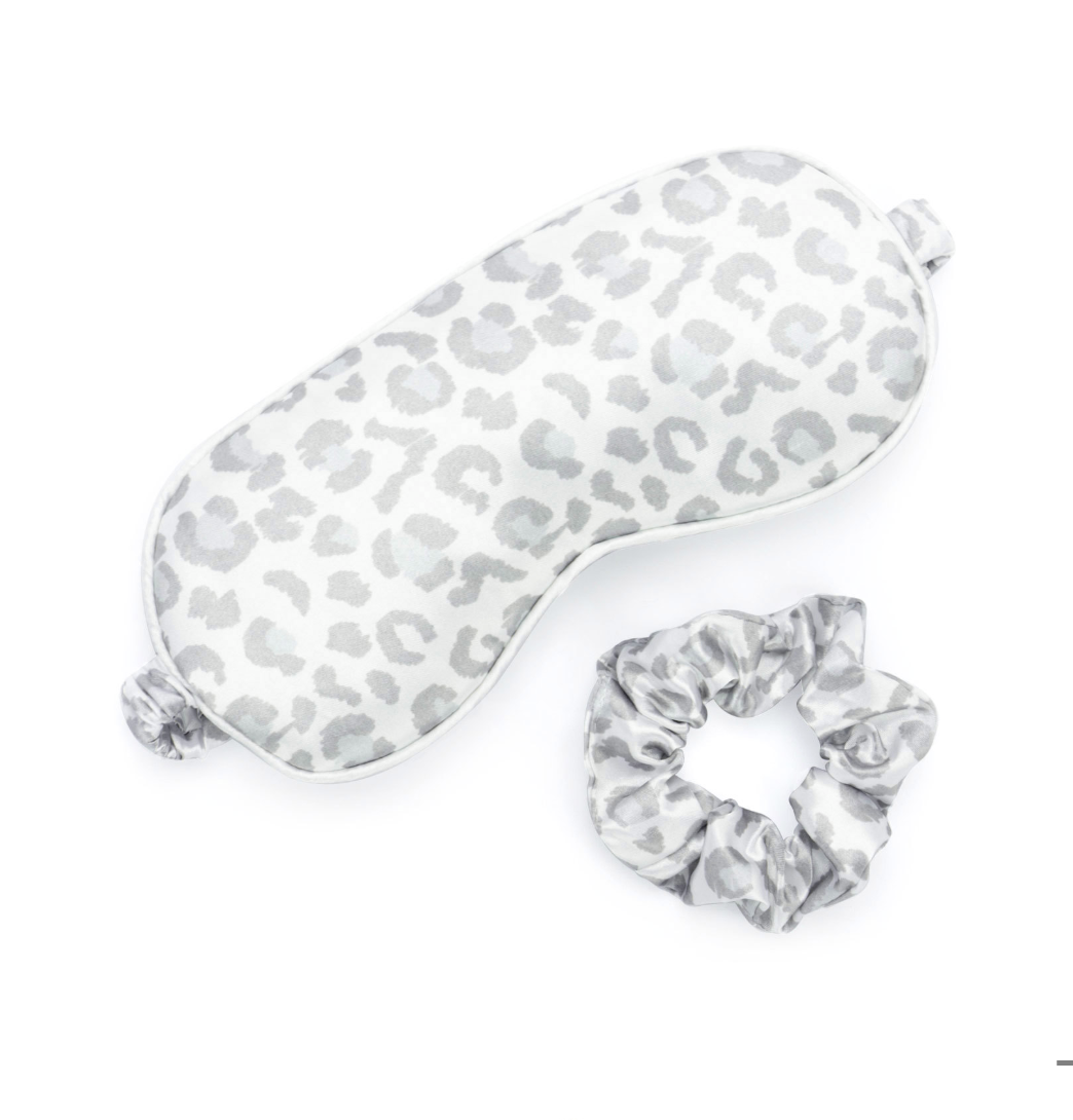 Lemon Lavender® Five More Minutes Silky Satin Eye Mask & Scrunchie Set