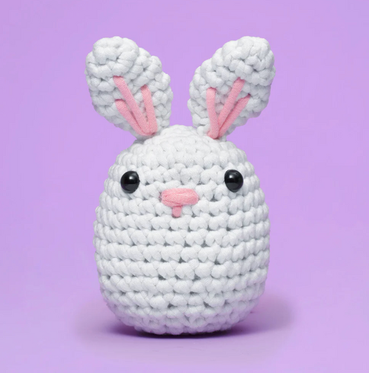 the WOOBLES Jojo the Bunny Crochet Kit