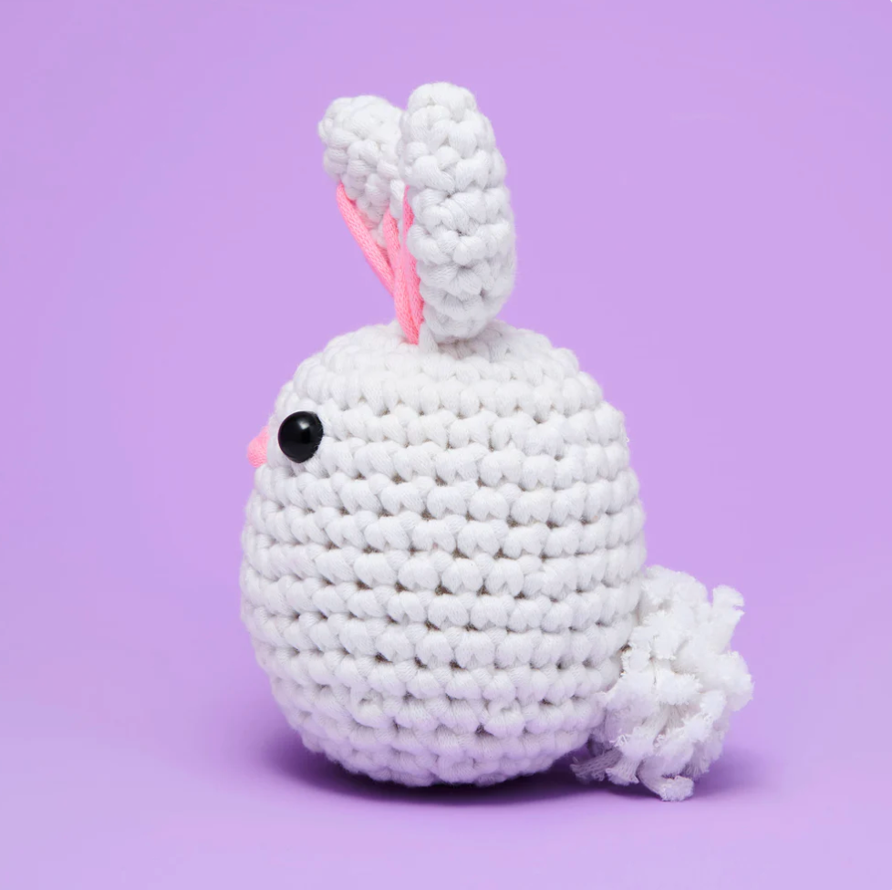 the WOOBLES Jojo the Bunny Crochet Kit