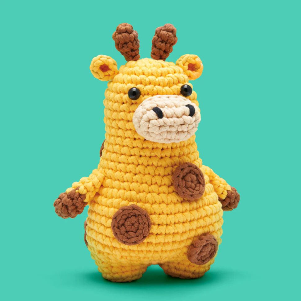 the WOOBLES Zara the Giraffe Crochet Kit