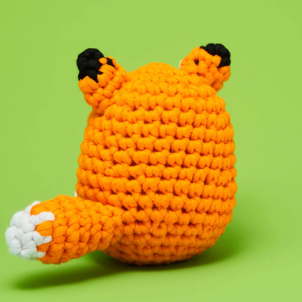 the WOOBLES Felix the Fox Crochet Kit