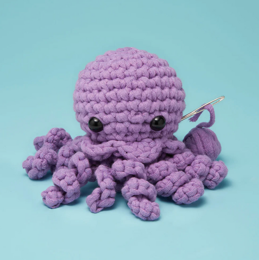 the WOOBLES Jerry the Jellyfish Crochet Kit