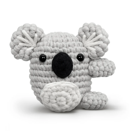the WOOBLES Wally the Koala Crochet Kit