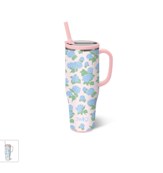 SWIG Hydrangea Drinkware Collection