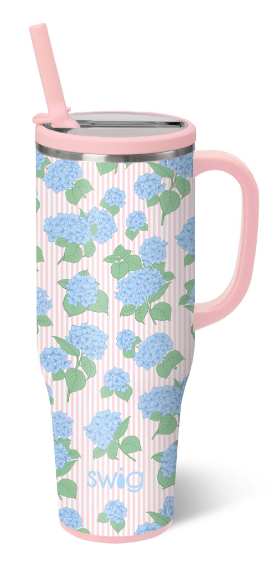 SWIG Hydrangea Drinkware Collection