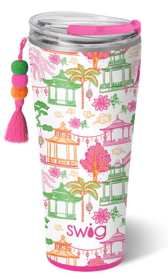 SWIG Pagoda Paradise Drinkware Collection