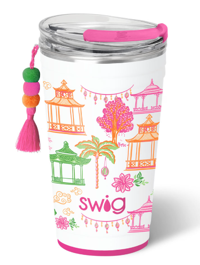 SWIG Pagoda Paradise Drinkware Collection