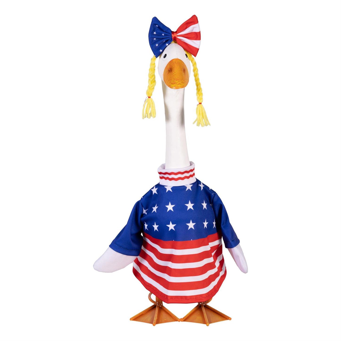 Porch Goose Outfit, Patriotic Dress