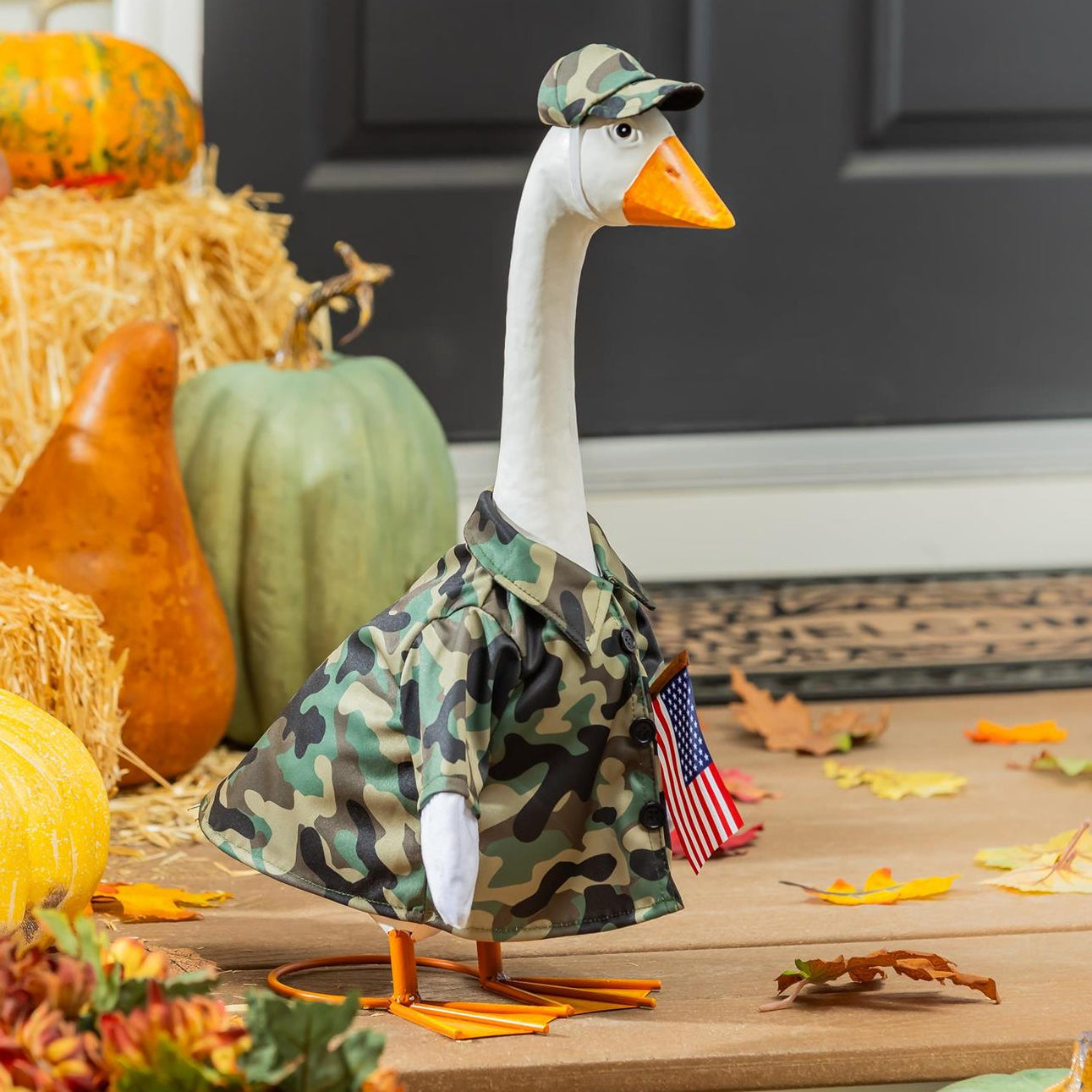 Porch Goose Outfit, Camo