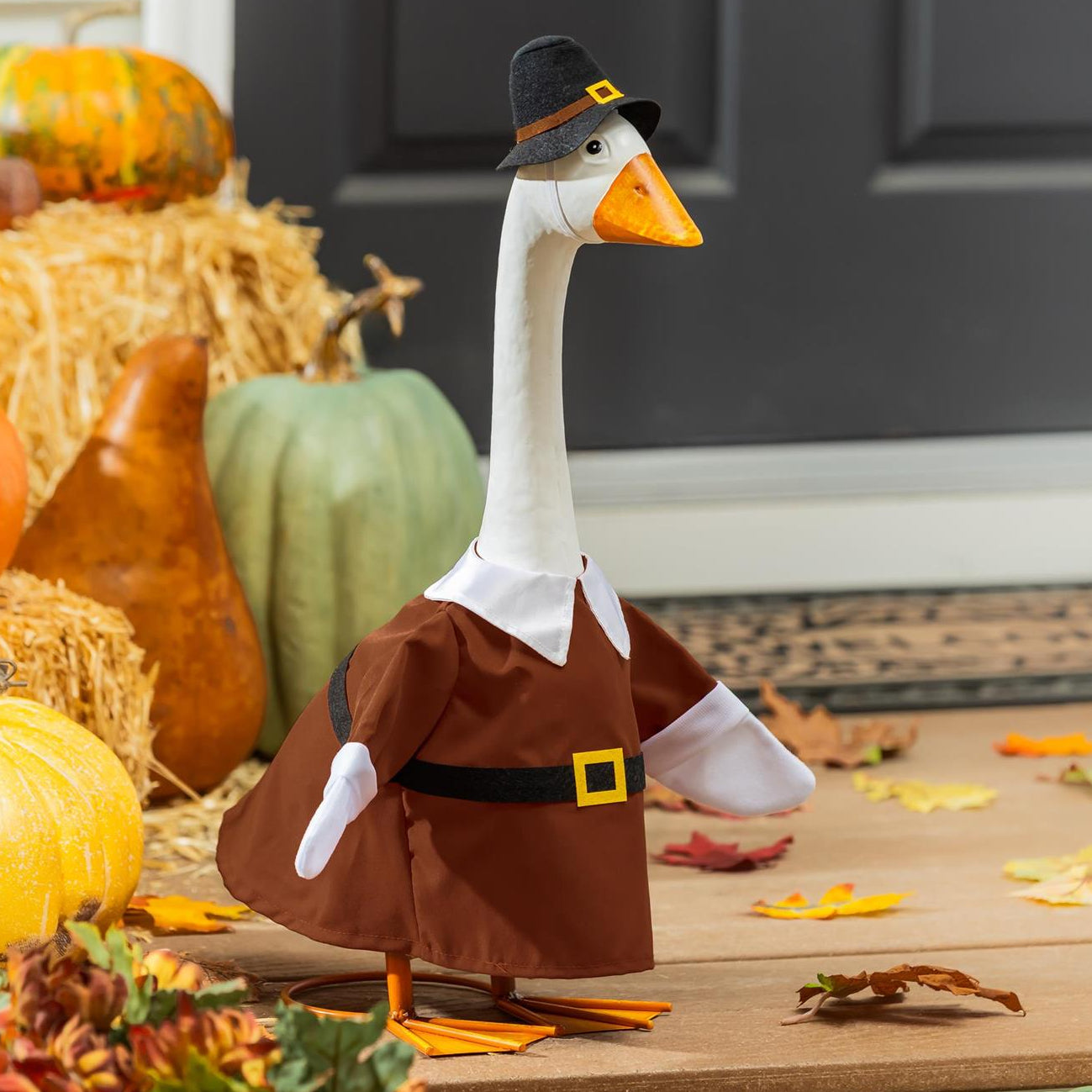 Porch Goose Outfit, Harvest Pilgrim Boy