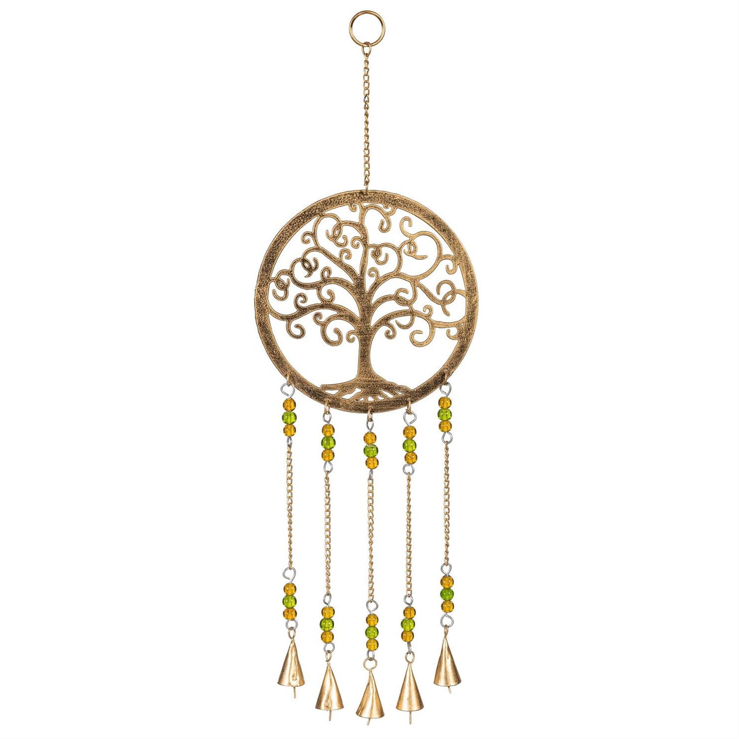 Tree of Life Wind Chime with Decorative Beads