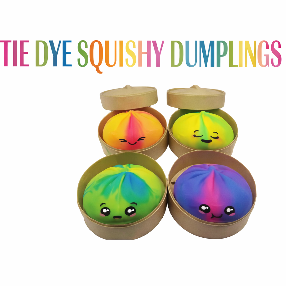 Squishies - Tie Dye Dumplings
